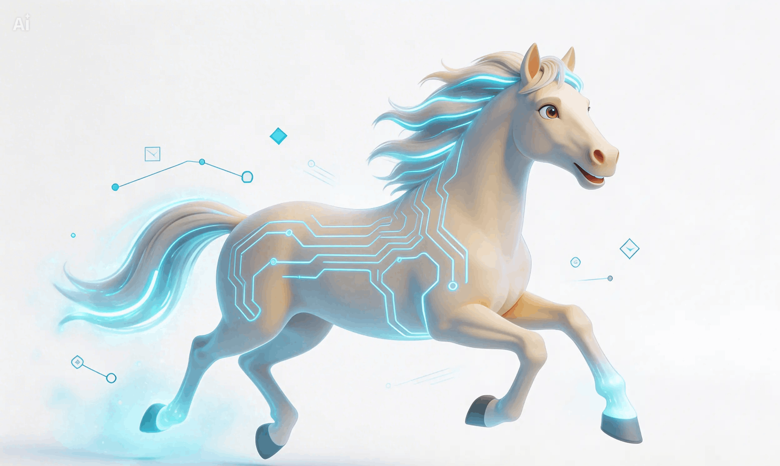 happy horse