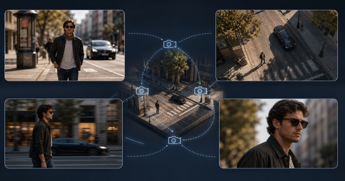 Seedance 2.5 camera angle change workflow in Dreamina