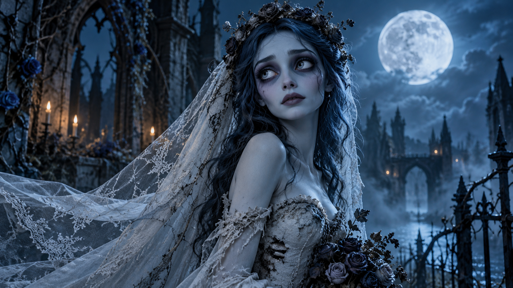 Corpse Bride AI Filter: Turn Your Photos into Gothic Art | Dreamina