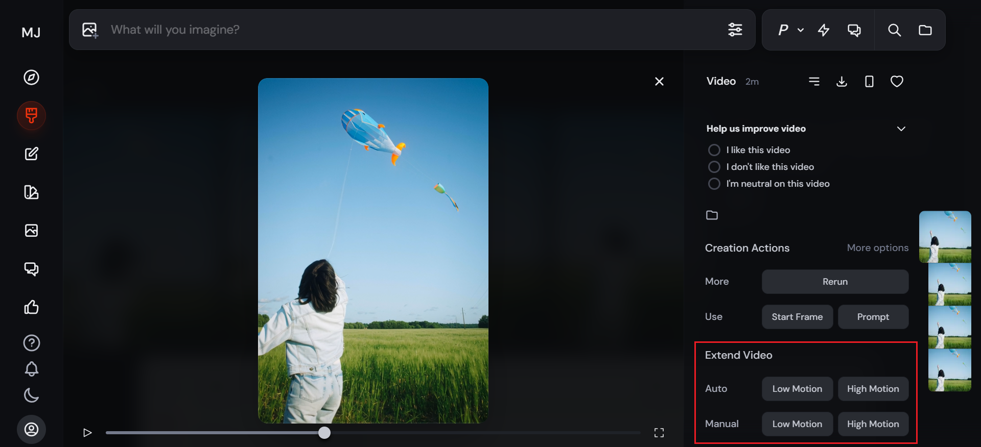 Extend your video