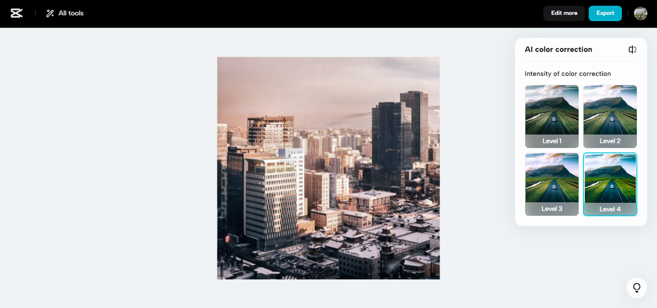 Export your photos