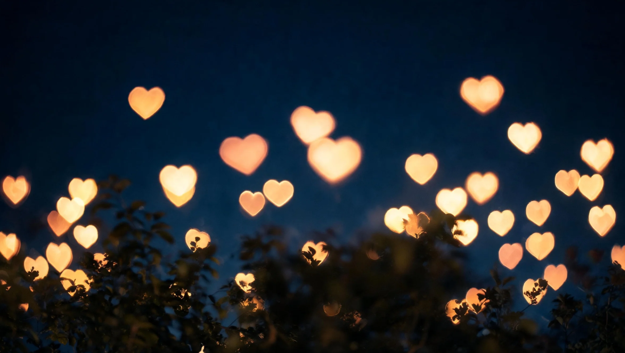 Shaped bokeh image