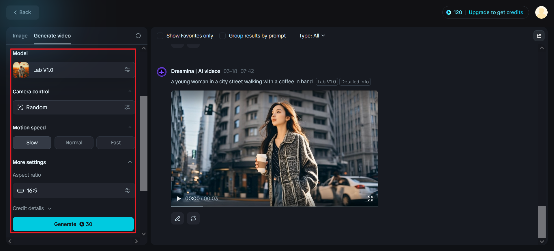 menghasilkan teks ke video