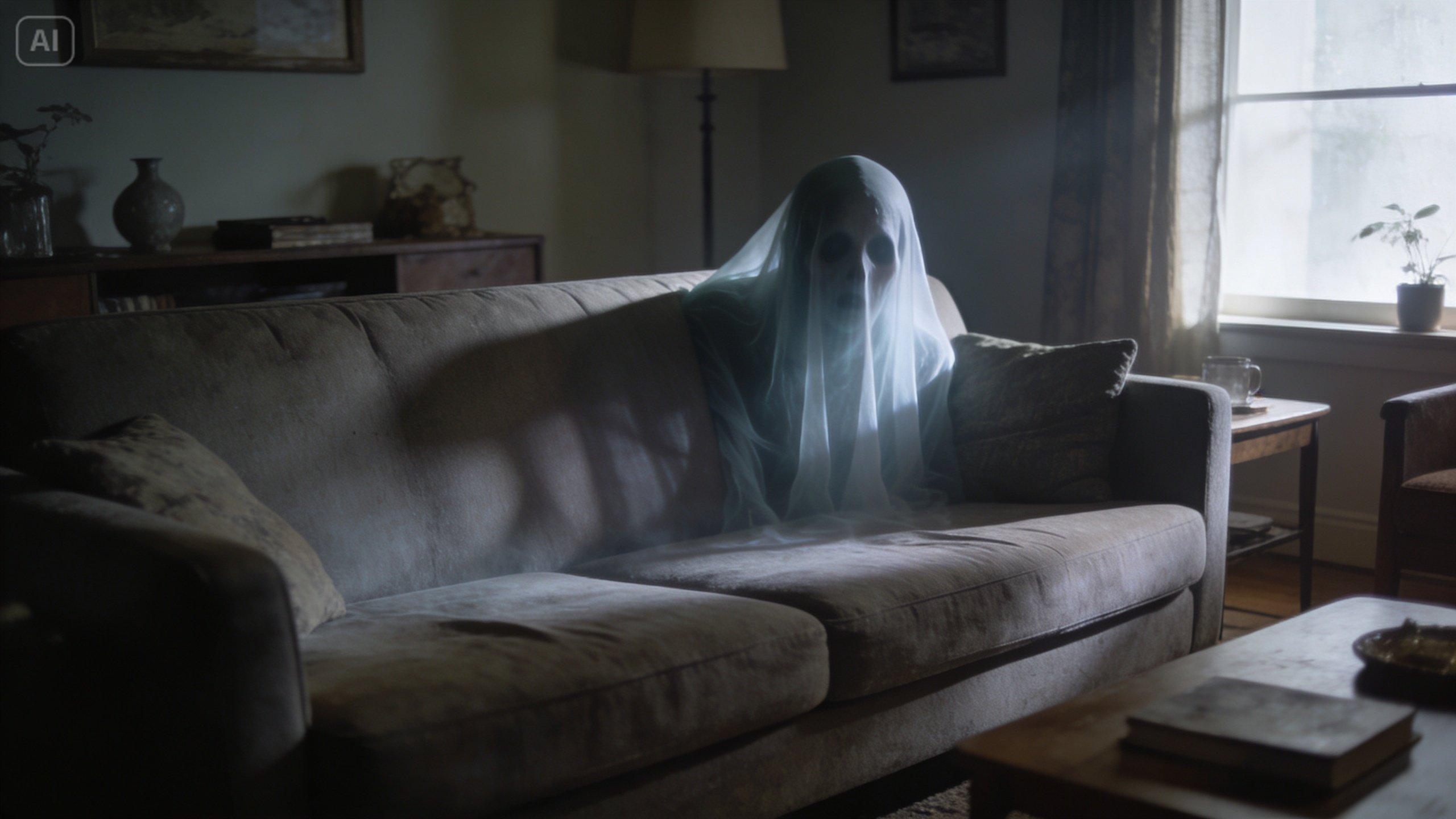 add ghost to photo prompts
