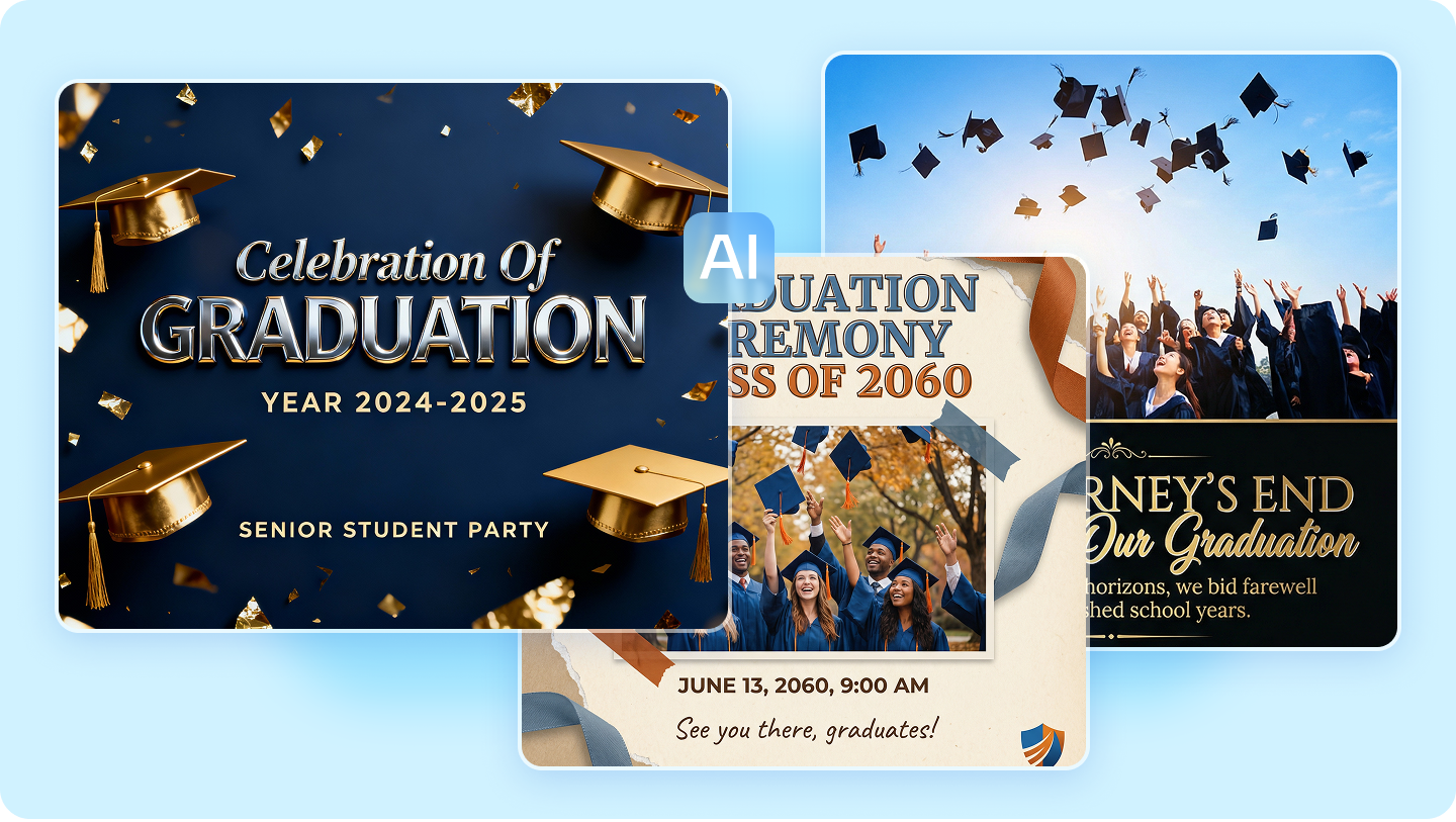 Creatore di poster di laurea e idee per poster accattivanti
