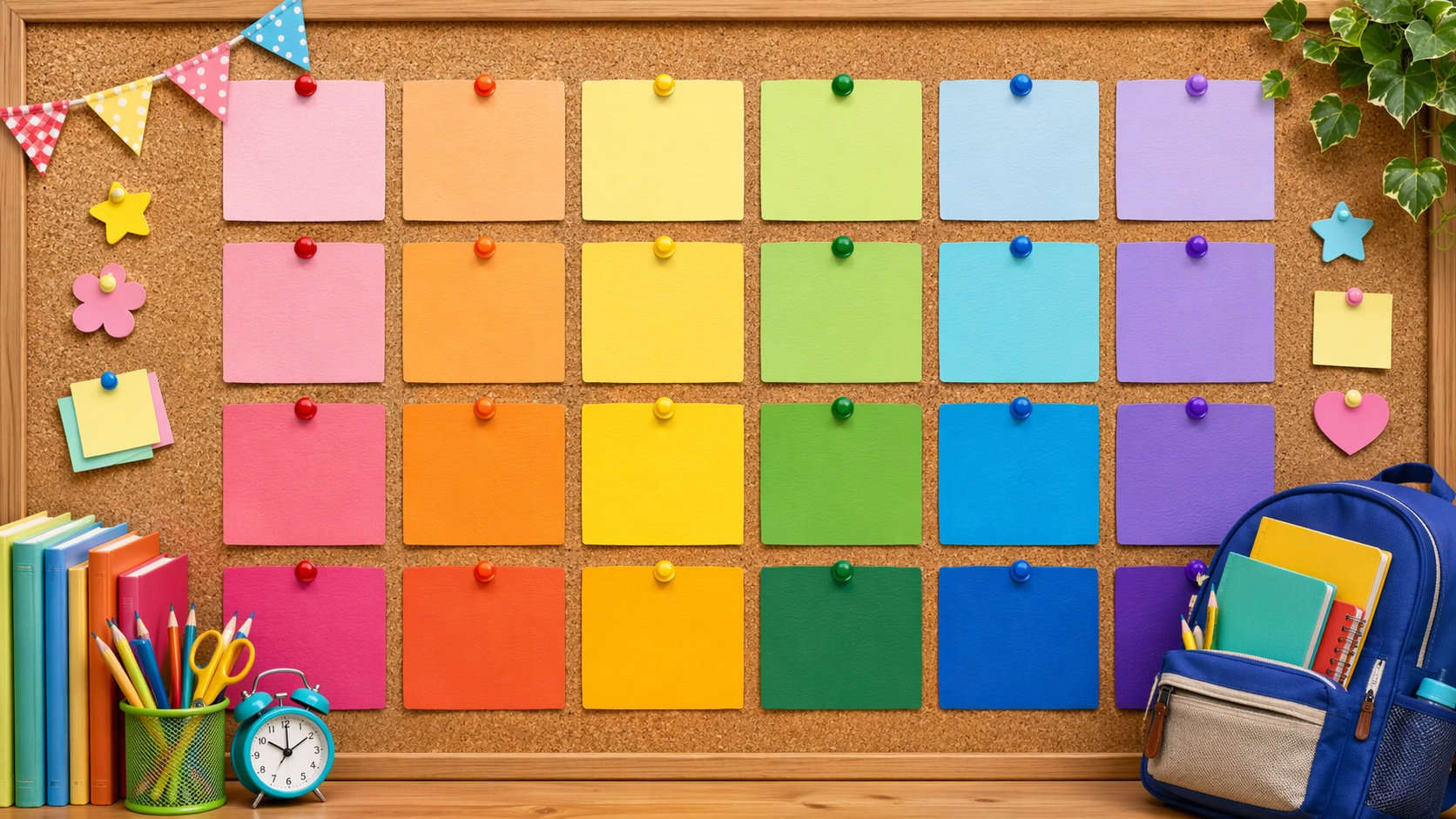 Dreamina Vorlage jadwal pelajaran prompt Beispiel 2: Minimal Class Planner