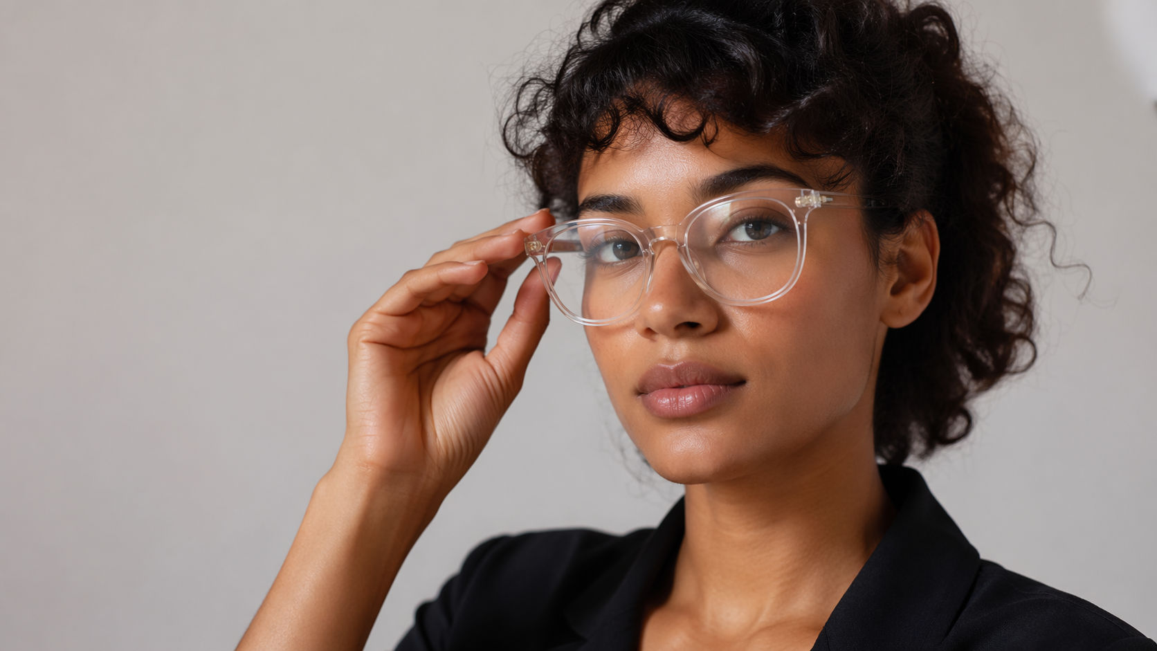 Dreamina virtual glasses try on hero preview