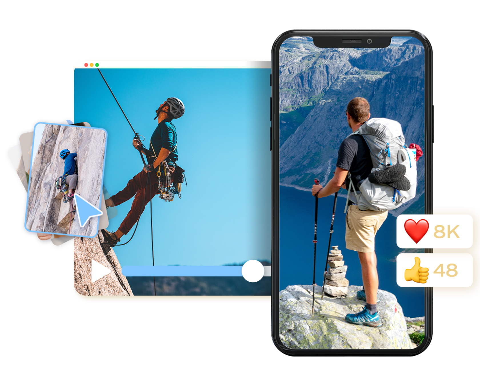 Motivational Video Maker Online gratuit