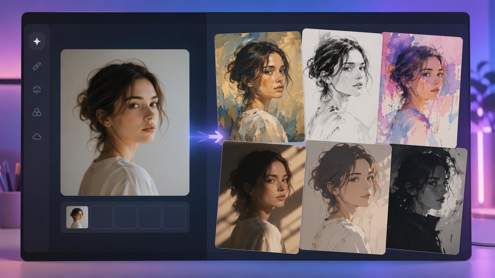 Dreamina ezdraw ai image generator prompting Beispiel 2: Referenzbild-Remix