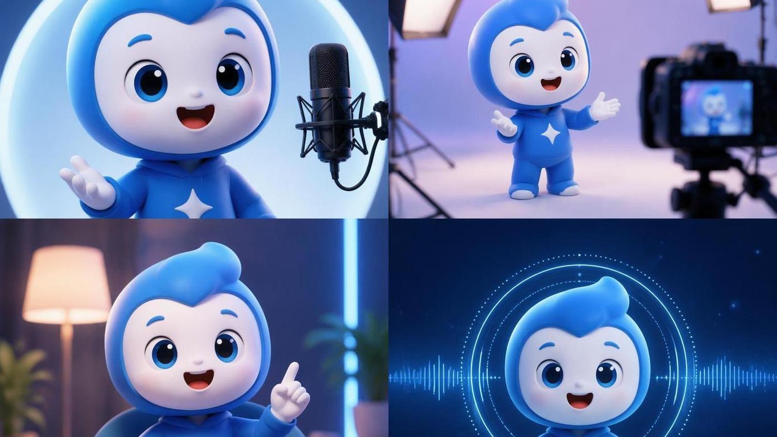 mascot lip sync AI template cover