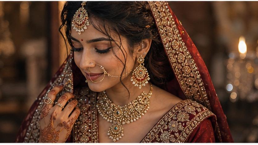 Traditional Outfit Beautiful Photo Prompt For Girls example 5