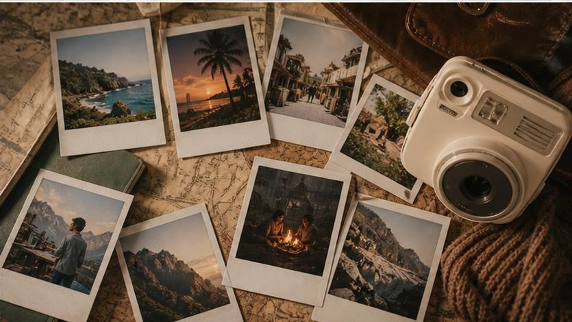 Gemini Polaroid AI Prompt example 4