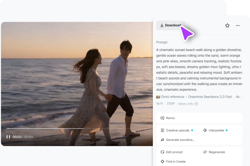 Preview and download the viral clip