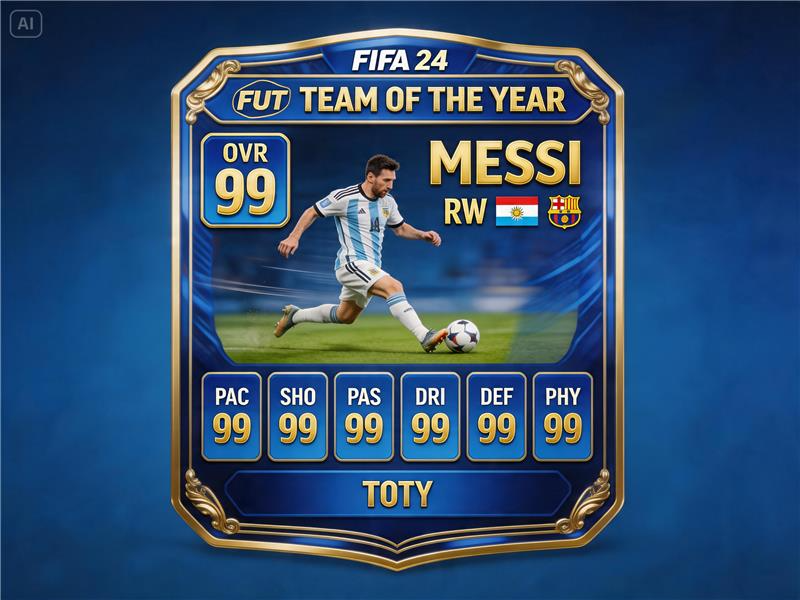 Prompt for a Team of the Year card