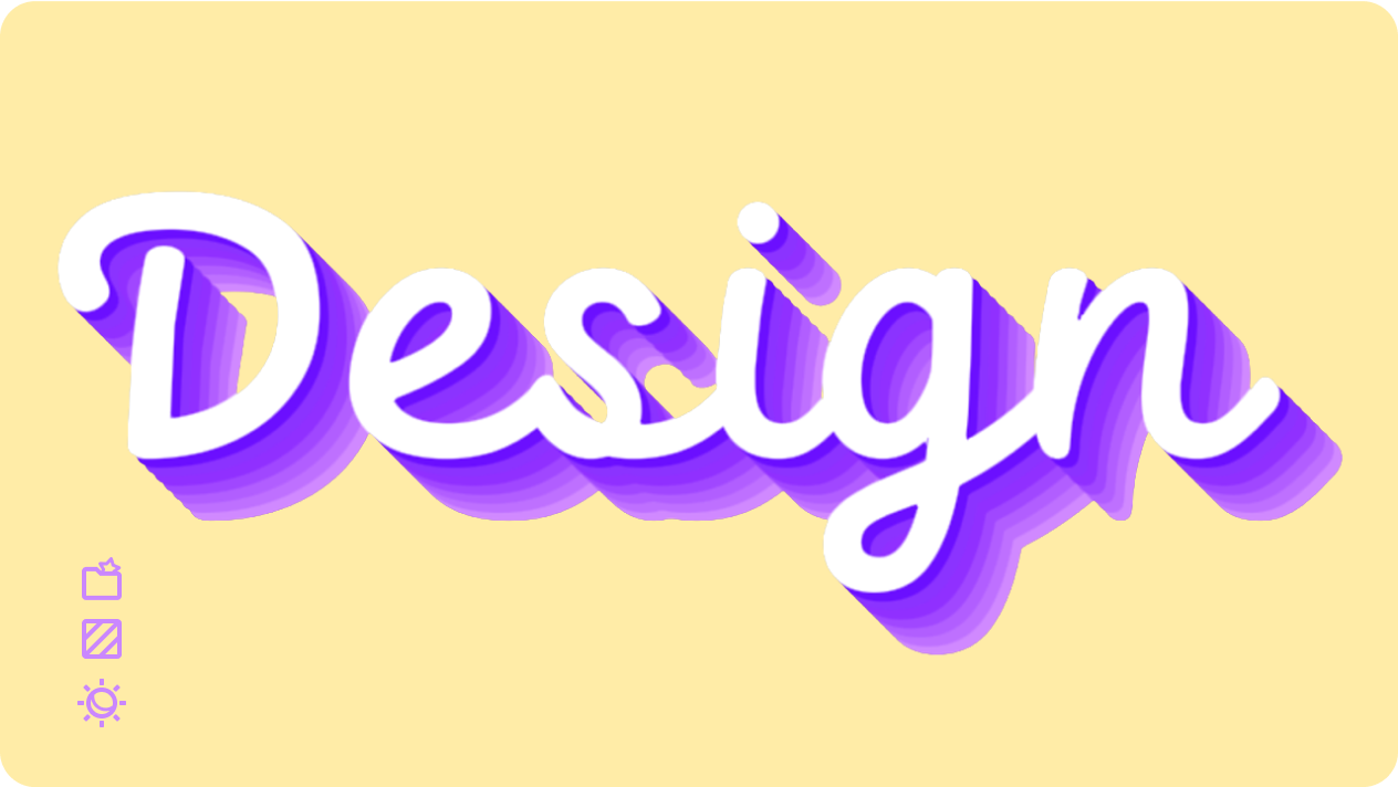 Farbenfrohe 3D-Logos erstellen