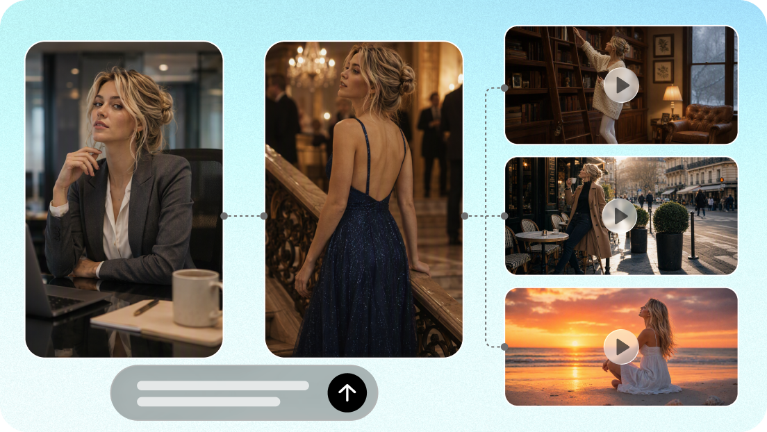 Generate images and video across multiple AI tools