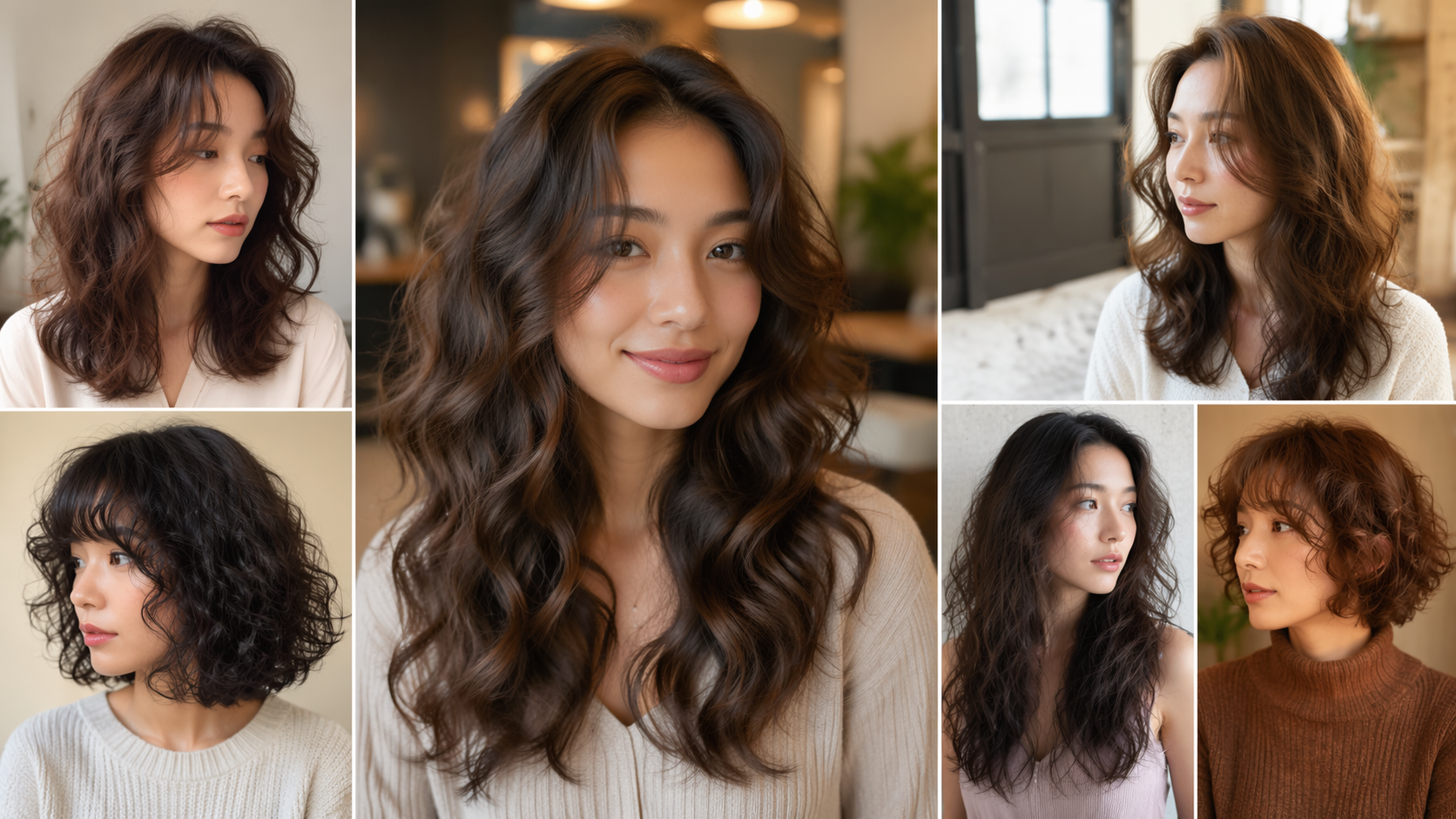 Dreamina perm filter prompt example 2: Loose Wave Salon Look