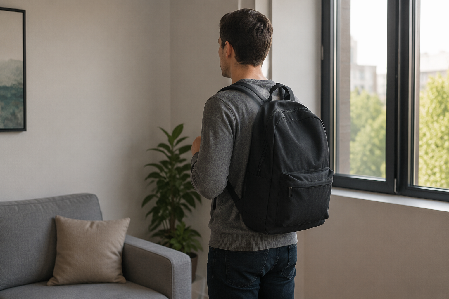 remove backpack from photo mobile hero image