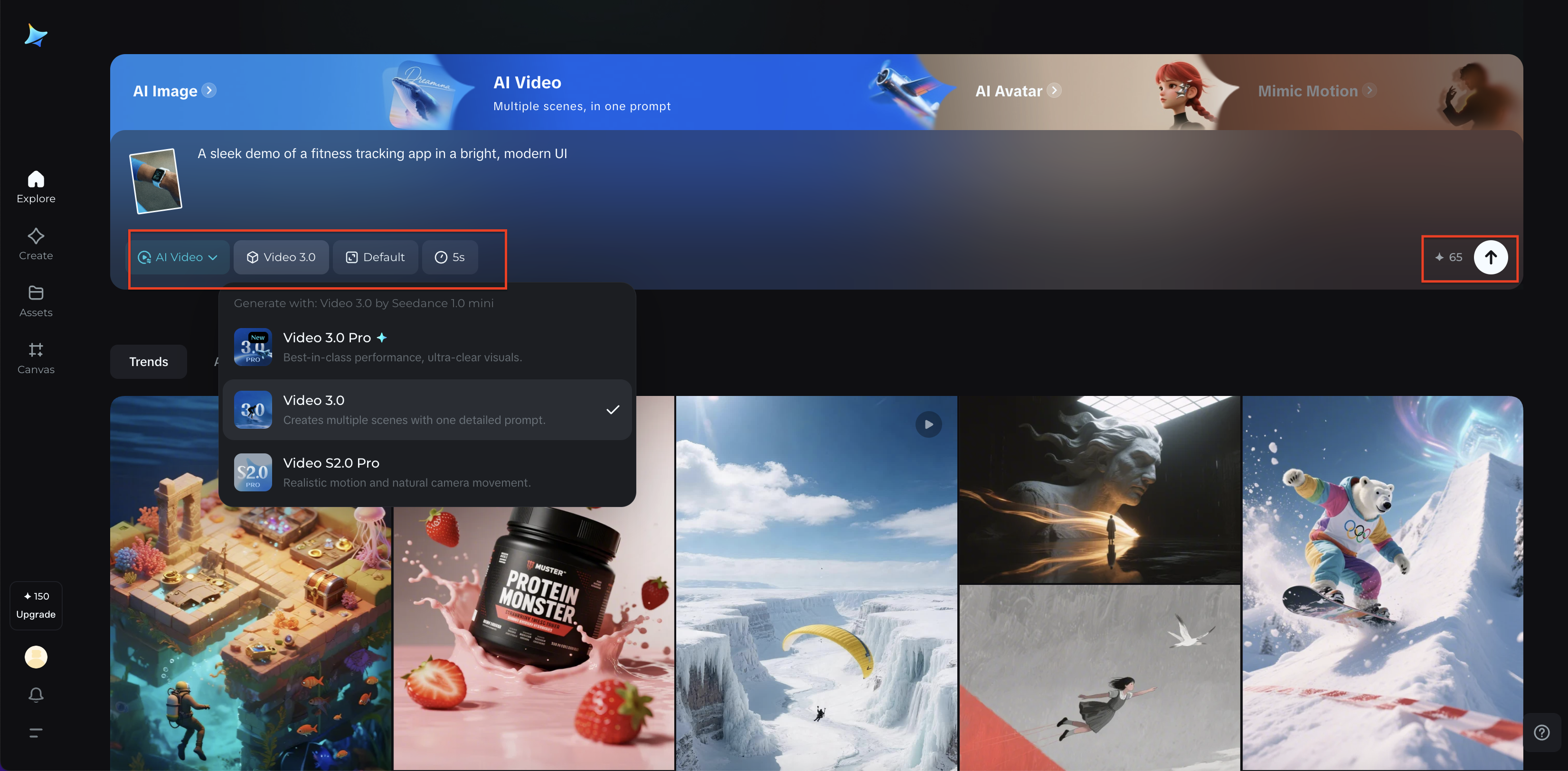 Personaliza la configuración y genera un video de demostración