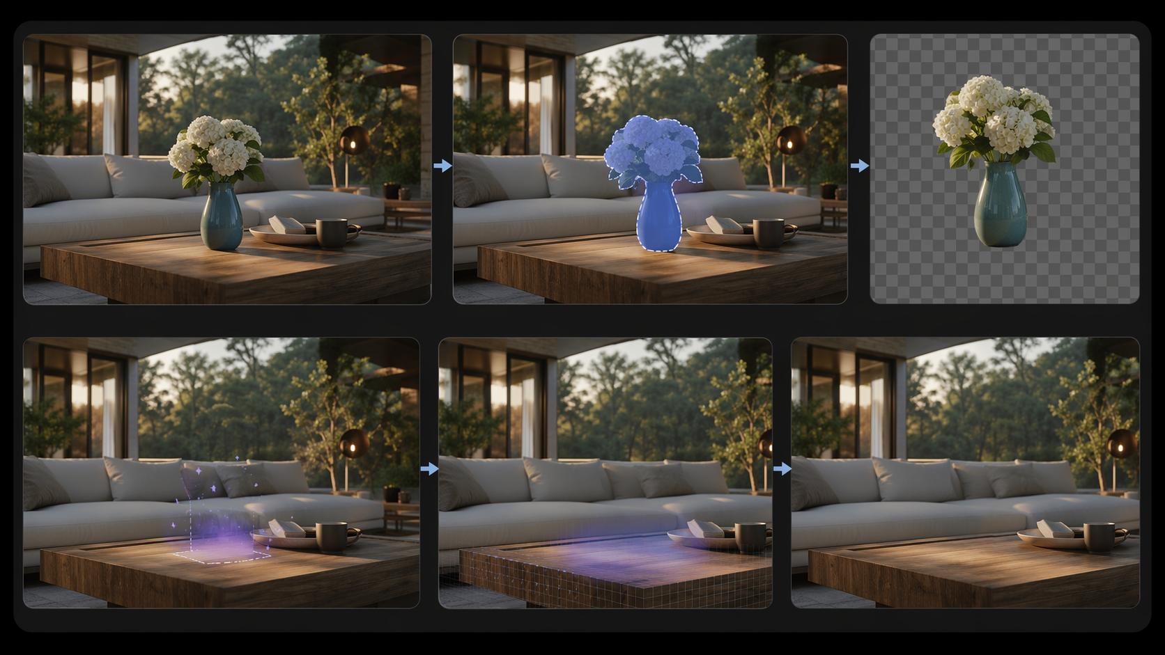 AI Video Object Correction mobile hero