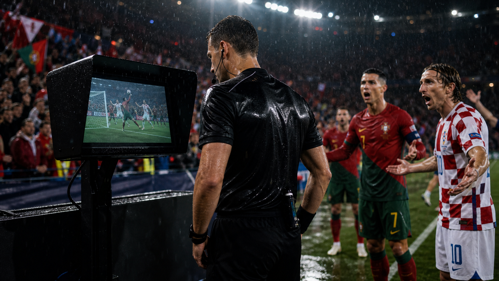 Portugal vs Croatie L'affiche VAR invite le héros