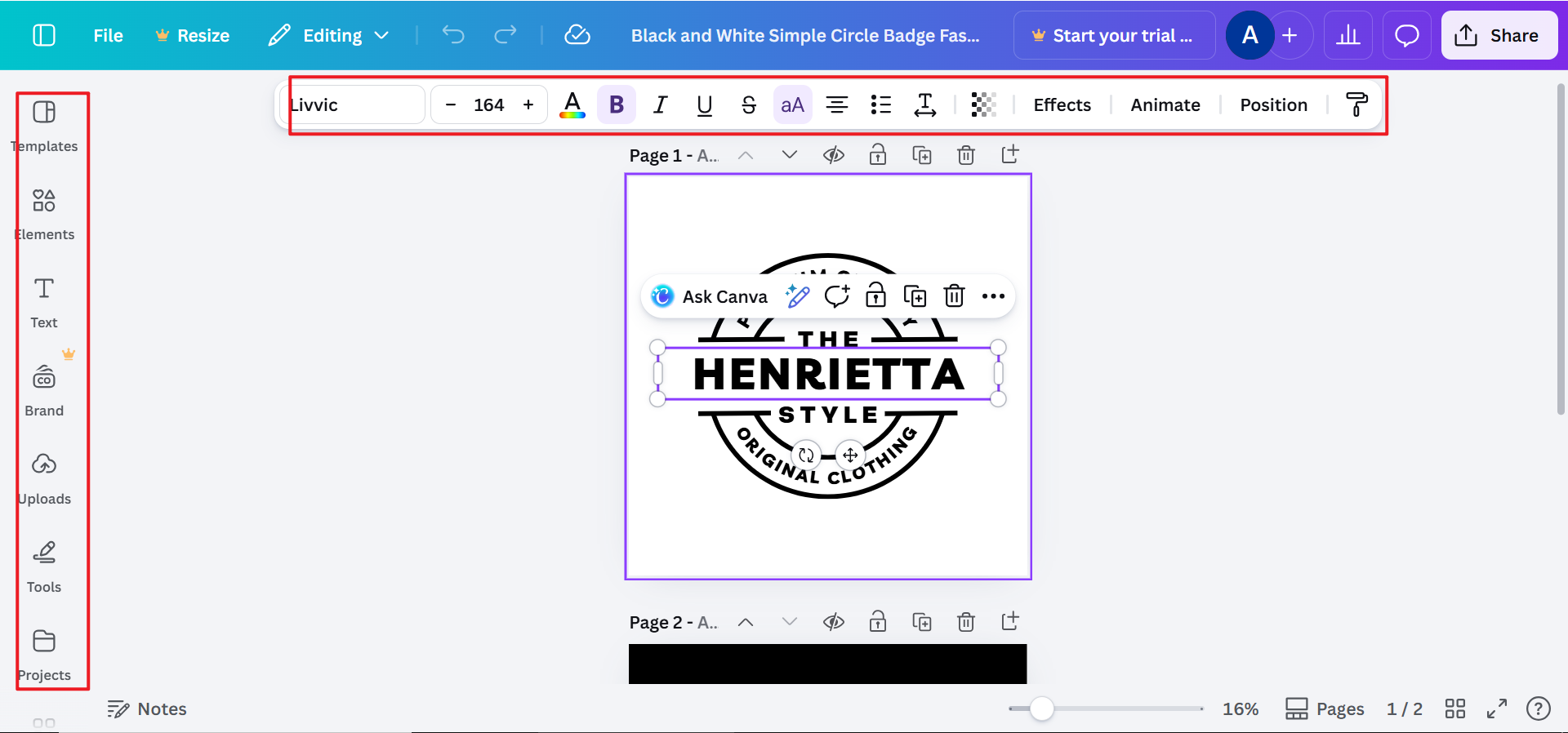 Passen Sie Ihr Briefmarkendesign an