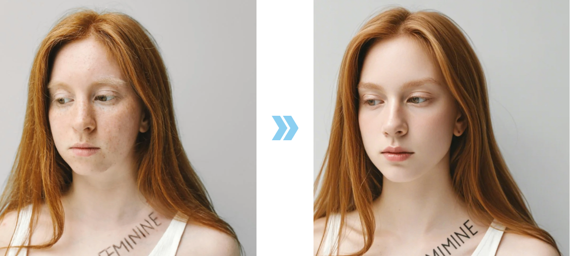 AI retouch