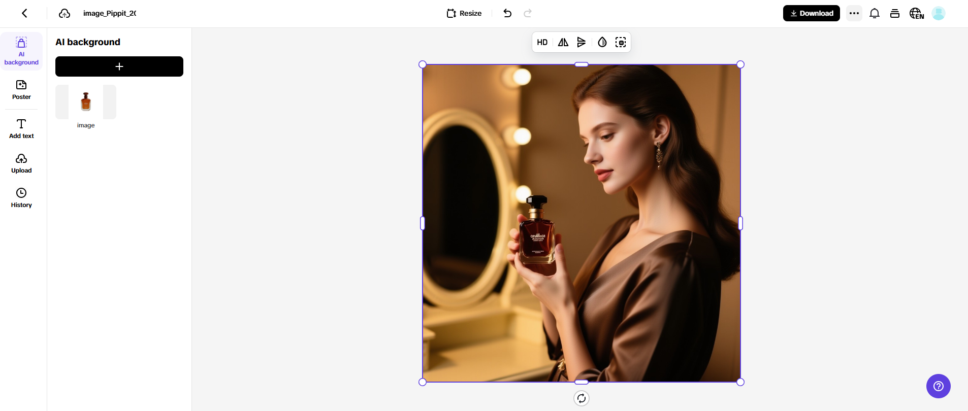 Create professional product set up