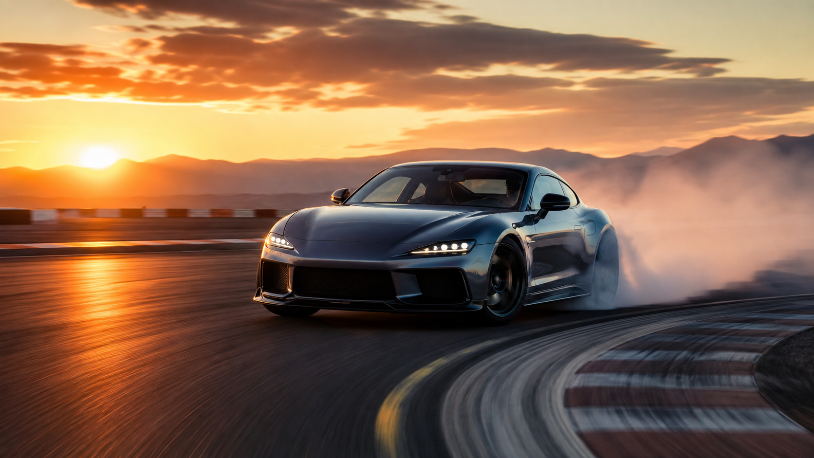 Viral Car Drift AI Video Creation Prompts example created for Dreamina