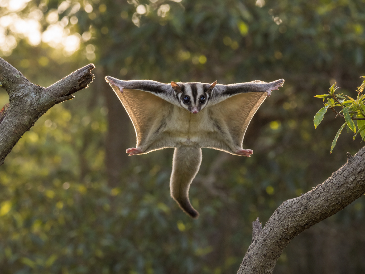 Dawn gliding action