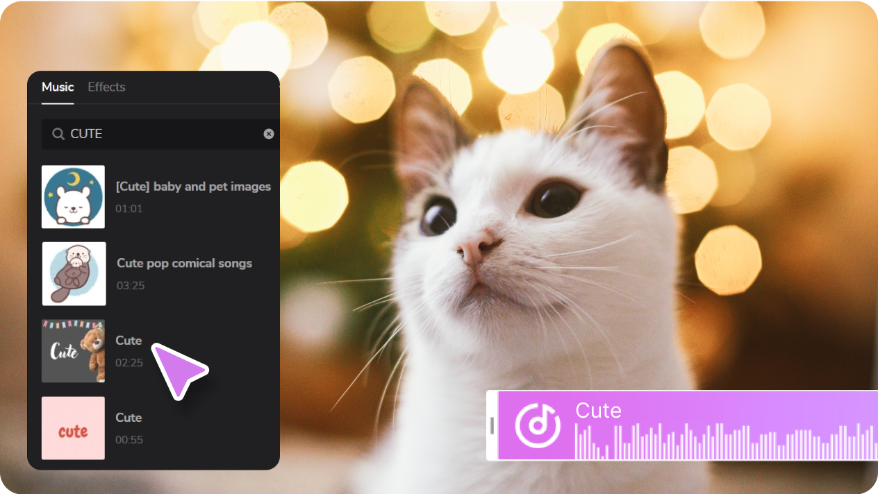 Choose Cheerful Melodies to Enhance Your Cute Video