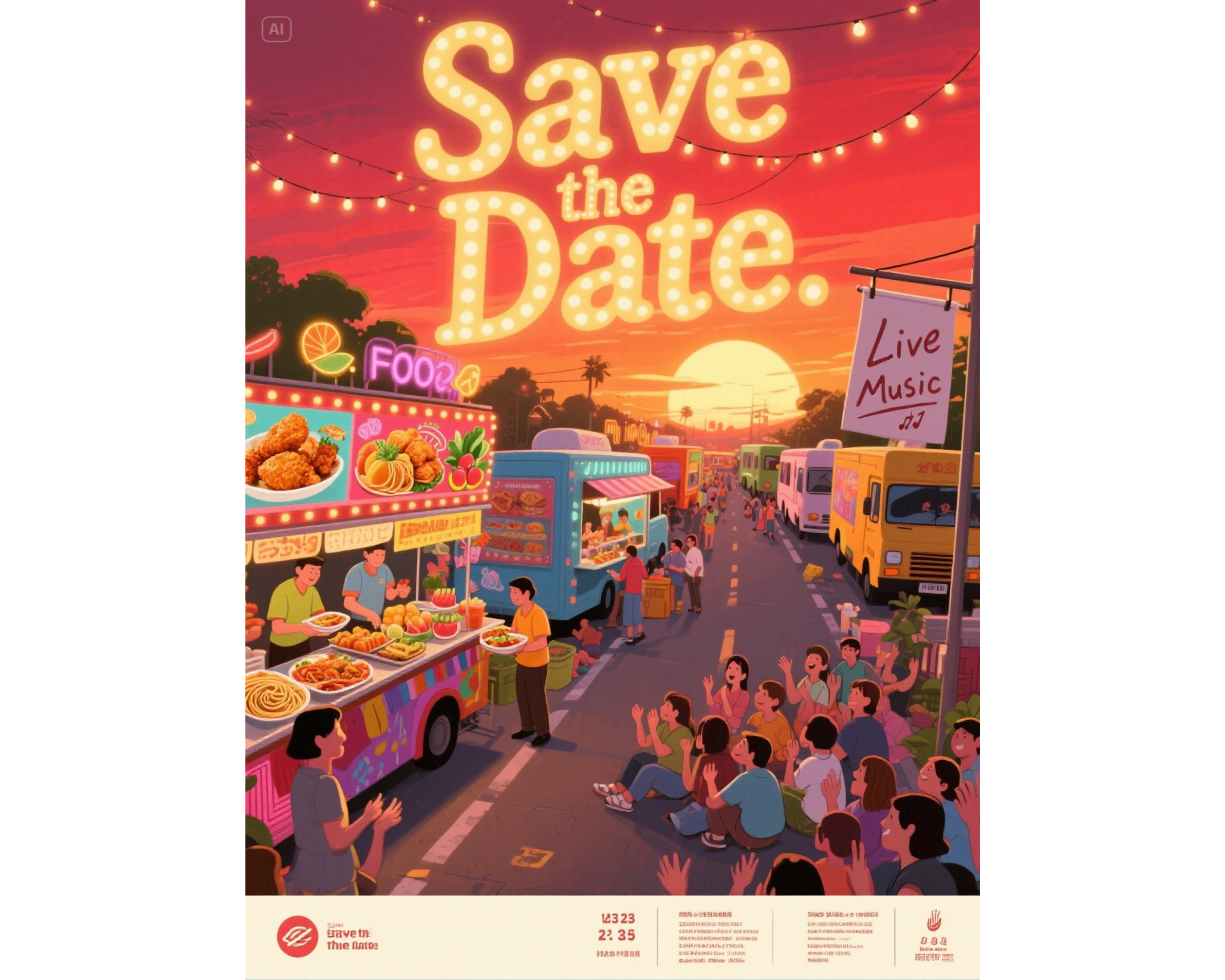 Eventmatreklamblad