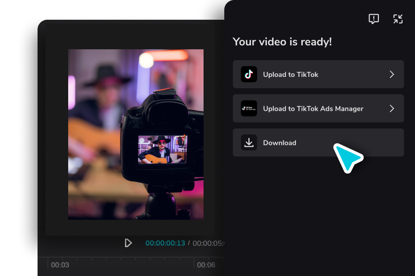 Baixe o vídeo profissional