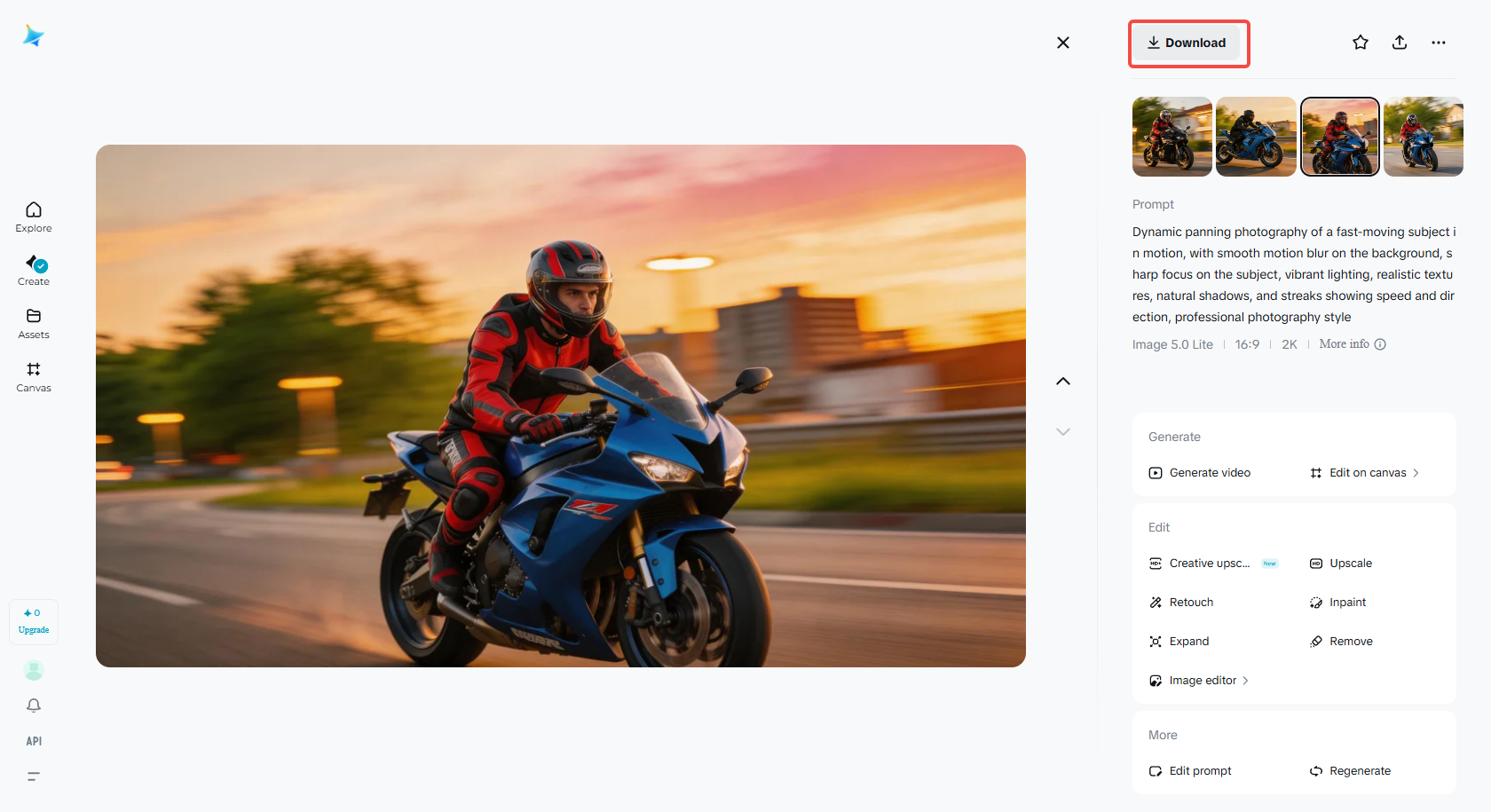 I-download ang panning na larawan ng photography
