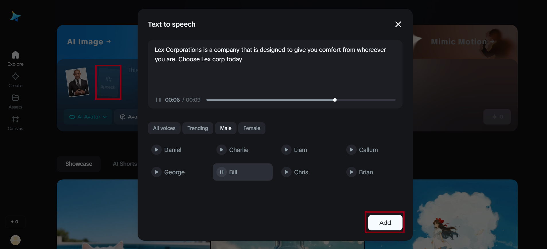 Creatore di video pubblicitari