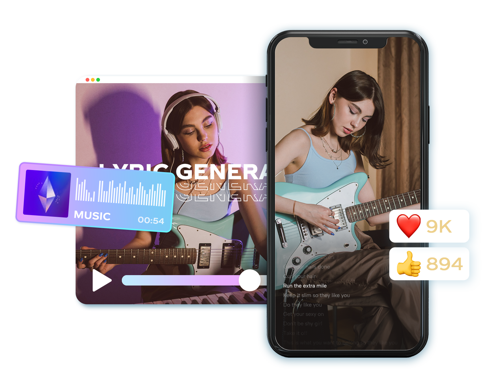 Lyric Video Maker