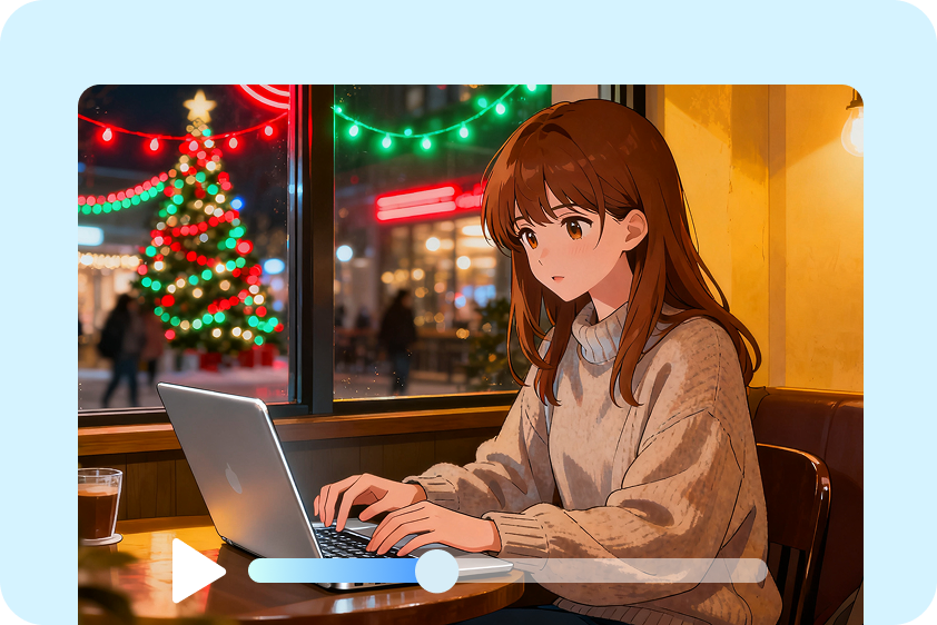 Magdagdag ng mga lofi background visuals sa mga video at animation