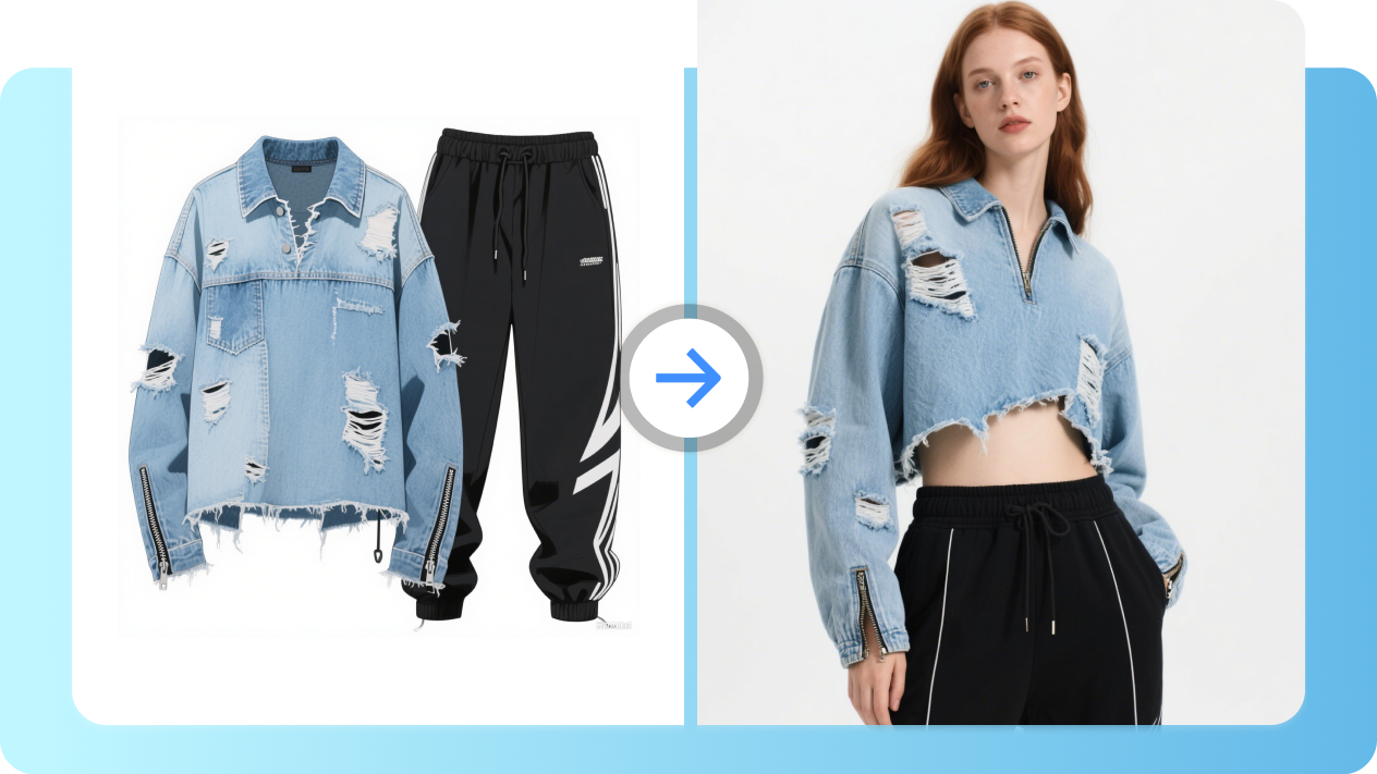 Met AI-modellen muziekfestivaloutfits stylen om het publiek te imponeren