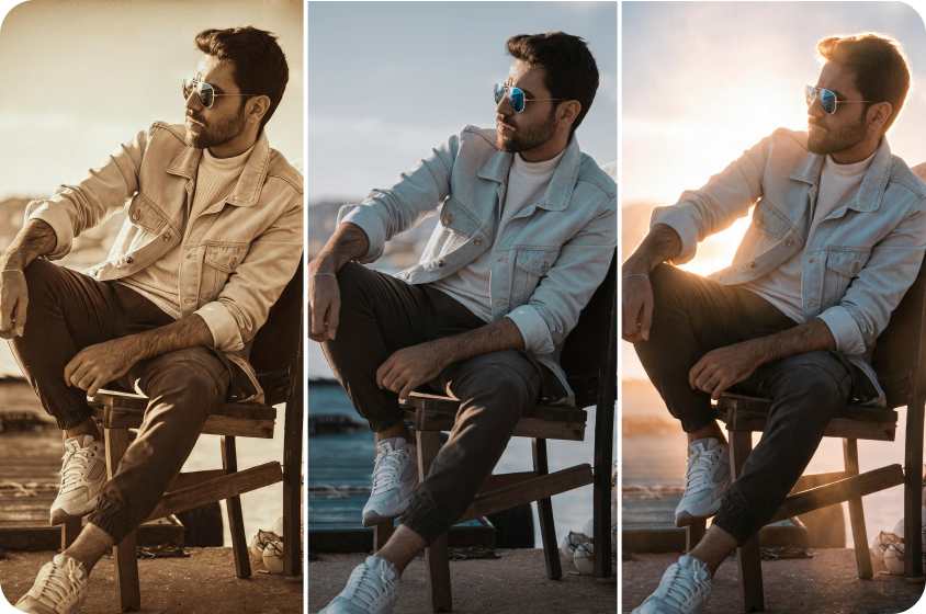 Test multiple styles and trendy filters