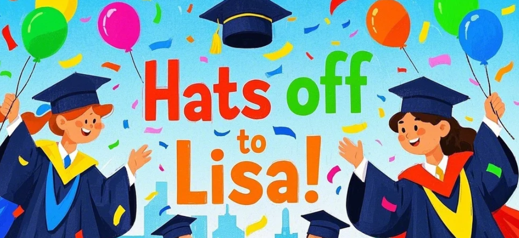 Invitación de graduación lúdica