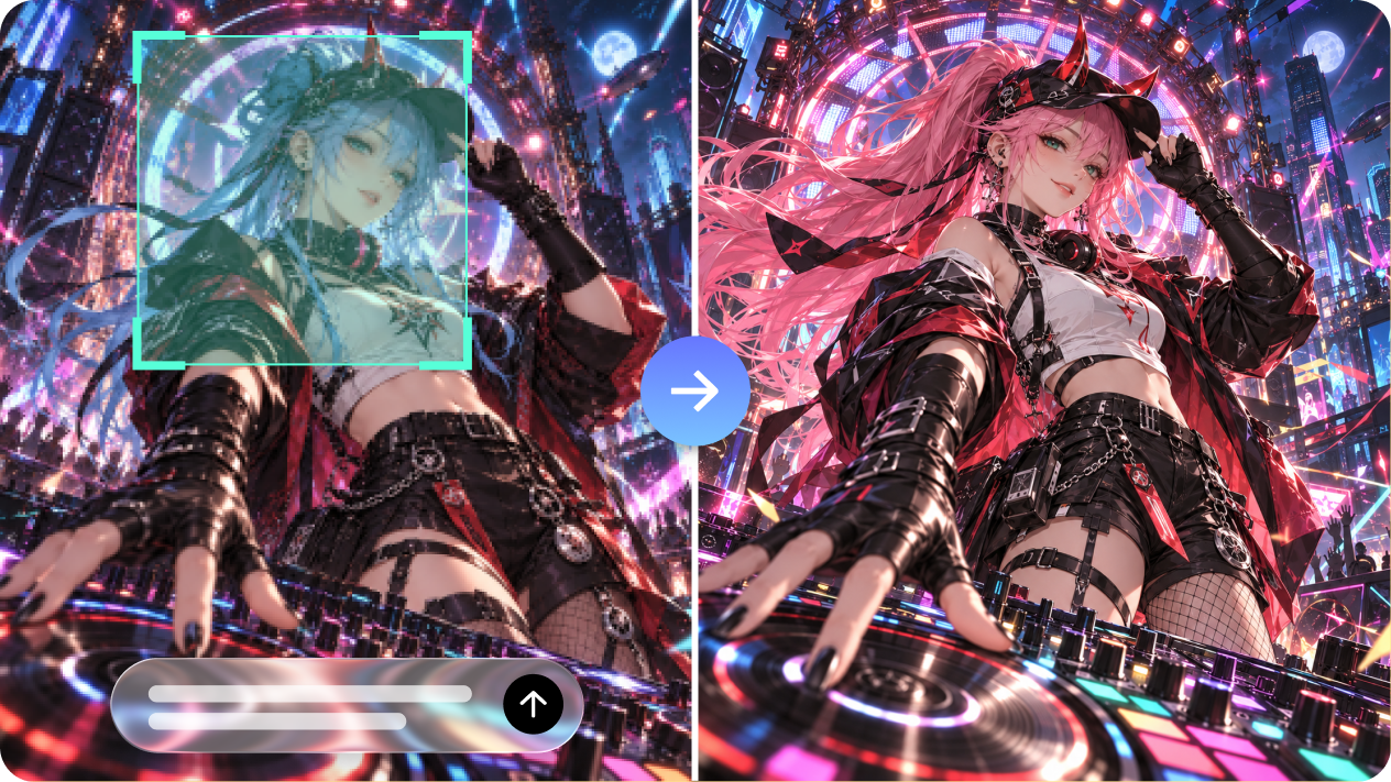 Interactive editing with precise layer-level control