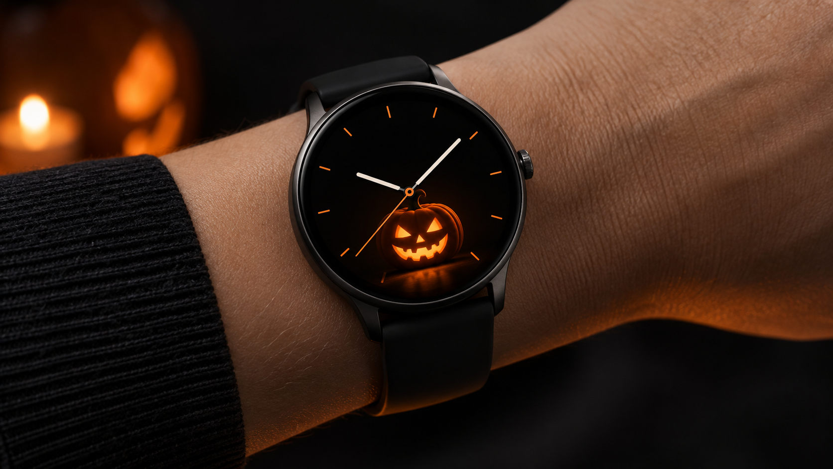 Make a Custom Halloween Face Watch Background | Dreamina
