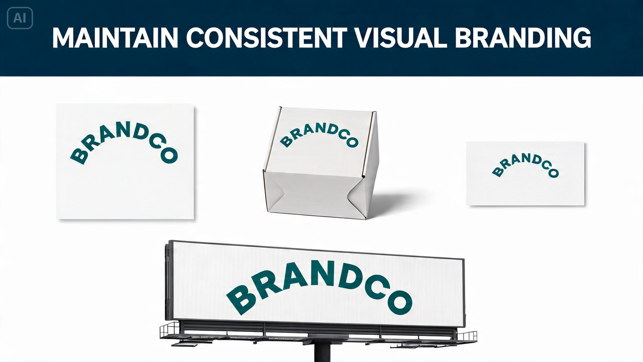 Maintain consistent visual branding 