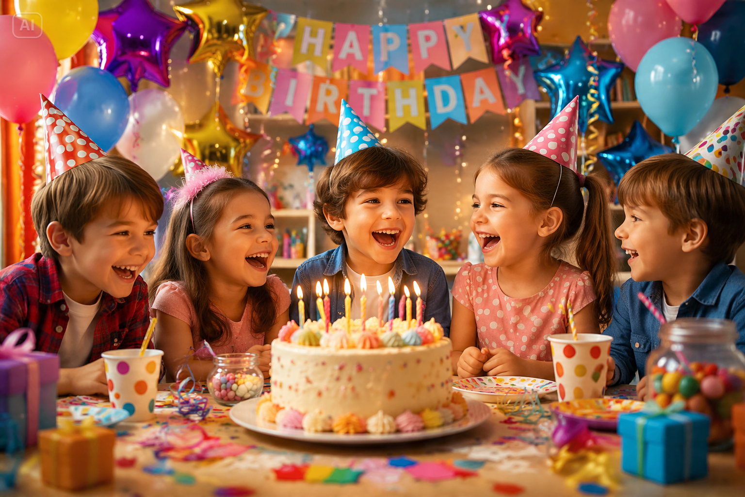 Fonctionnalités de joyeux anniversaire vues rapidement
