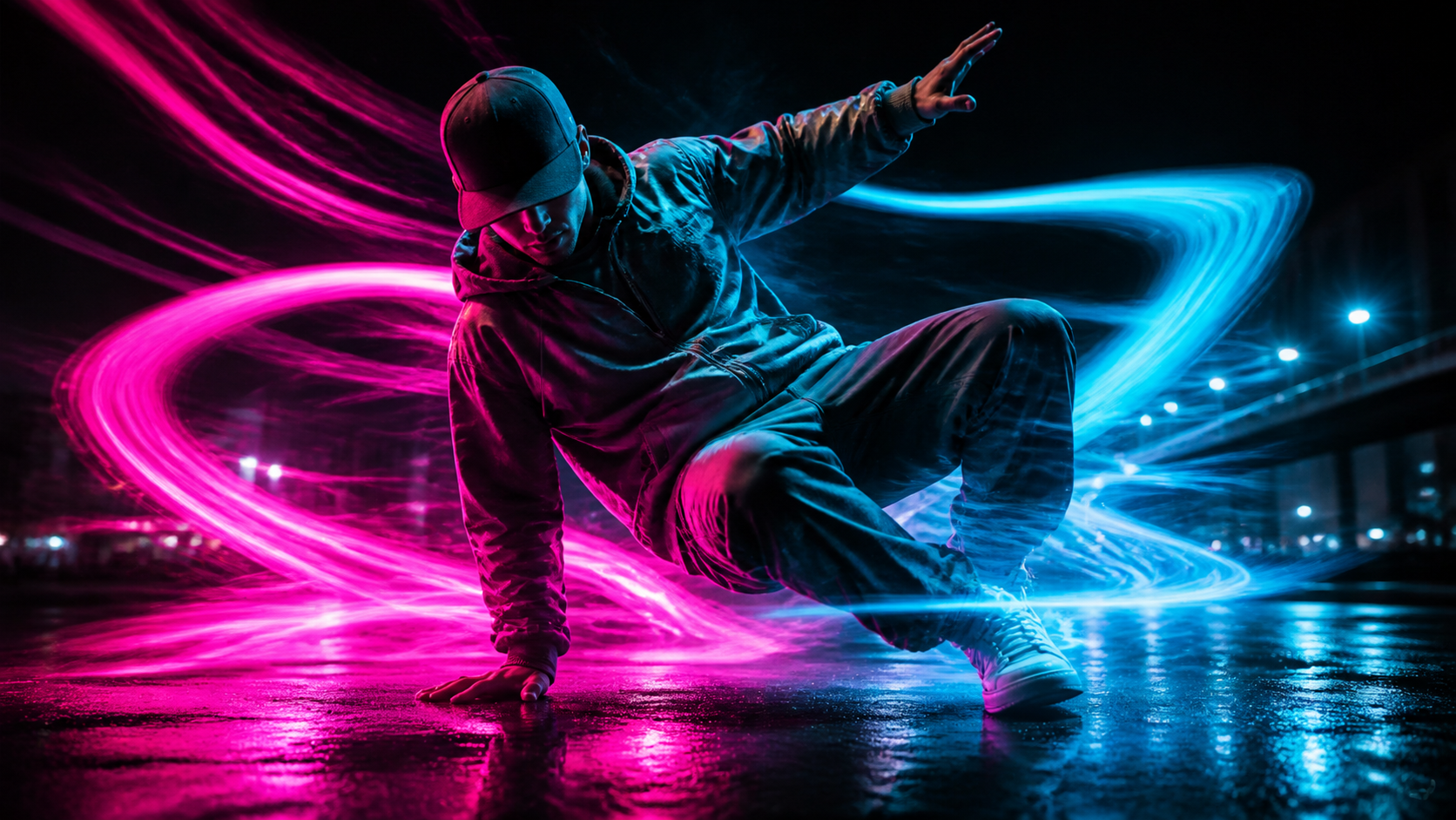 Night dance energy