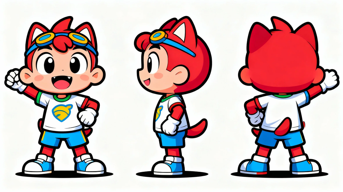 Immagine di rotazione di cartone animato