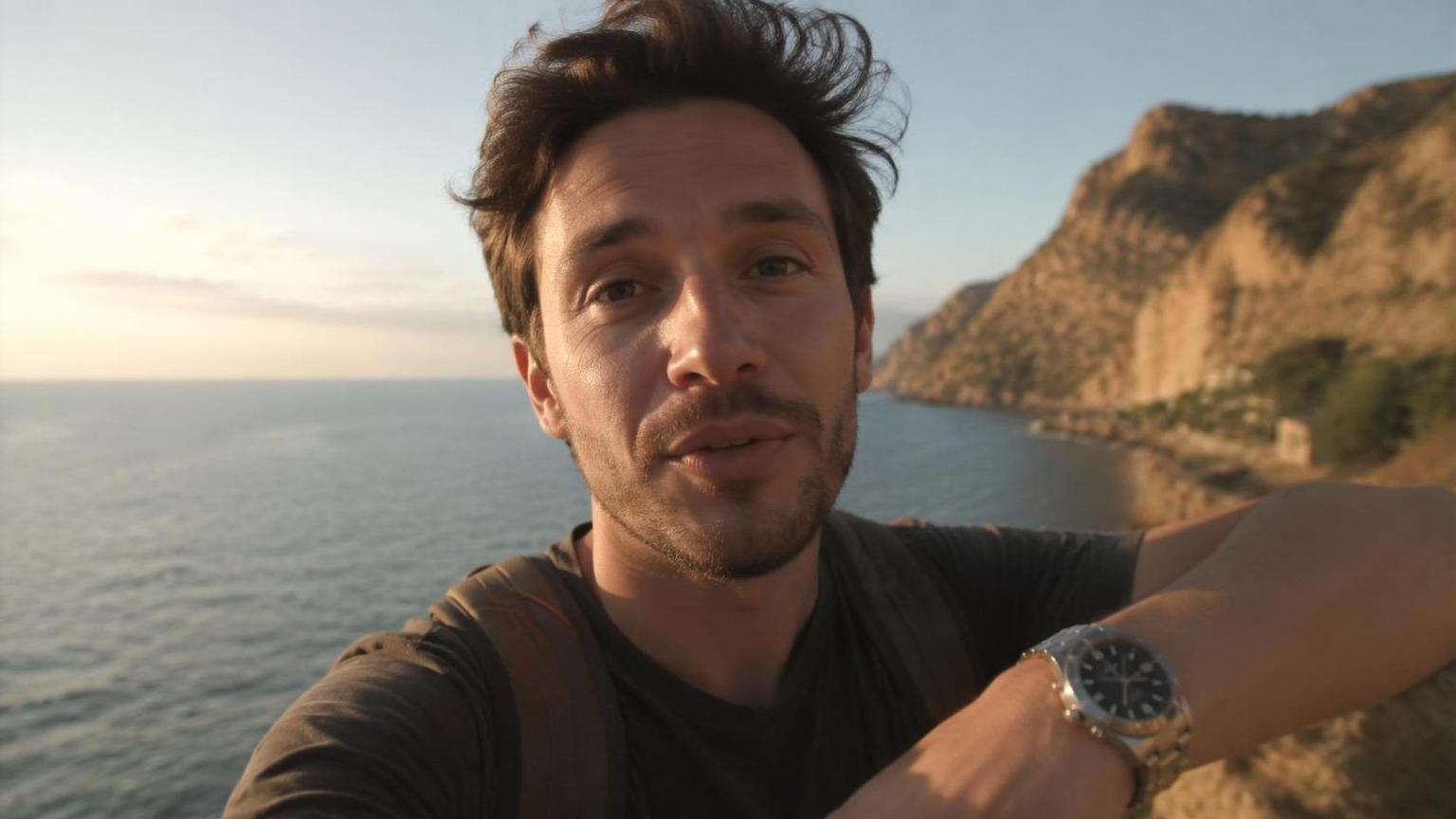 Dreamina rimuovere orologio dal prompt video esempio 2: Riparare lo sfondo naturalmente