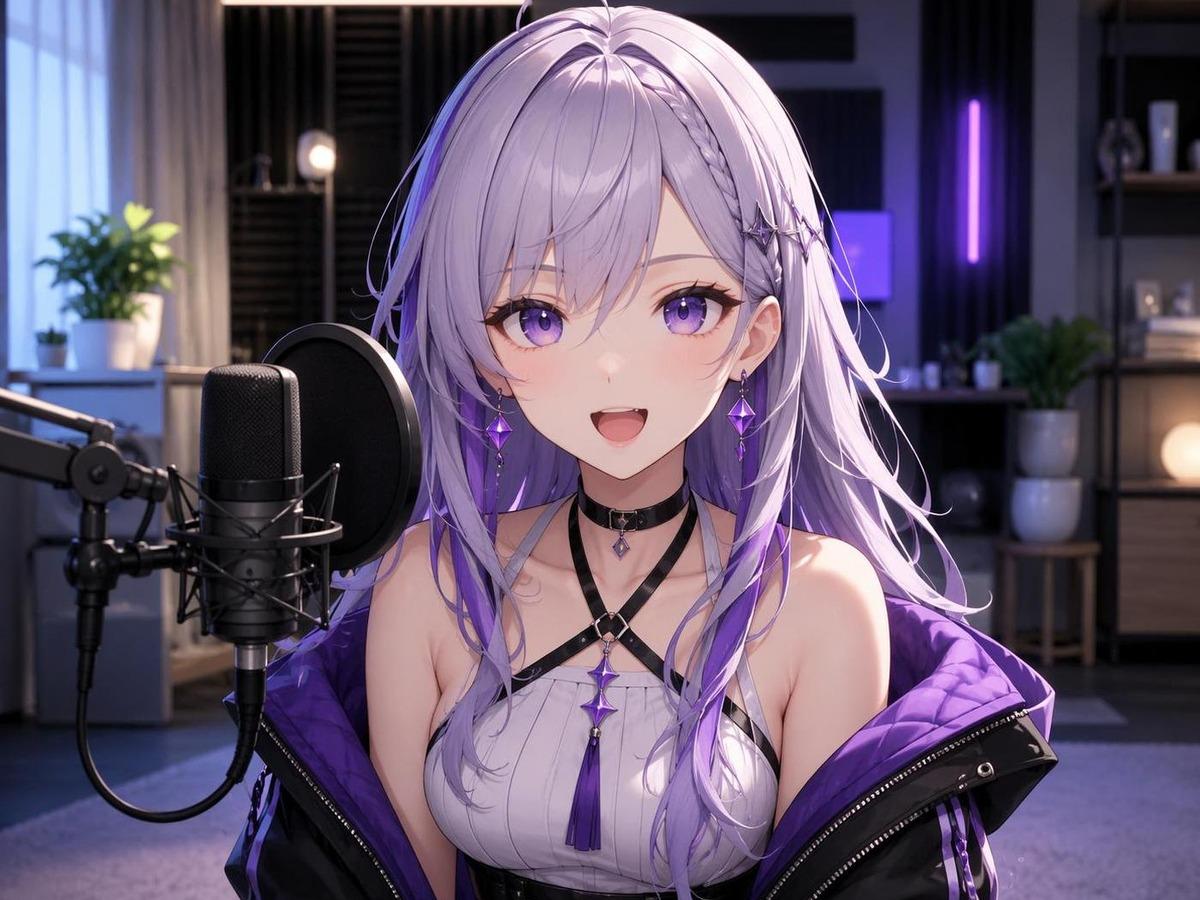 VTuber lip sync AI prompt cover 3 in 4:3
