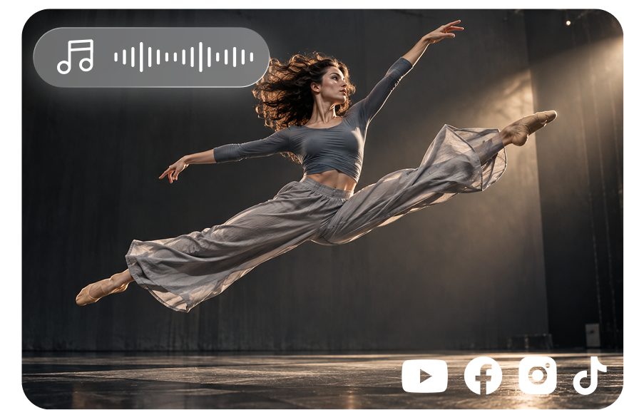 Social media freeze dance video trends