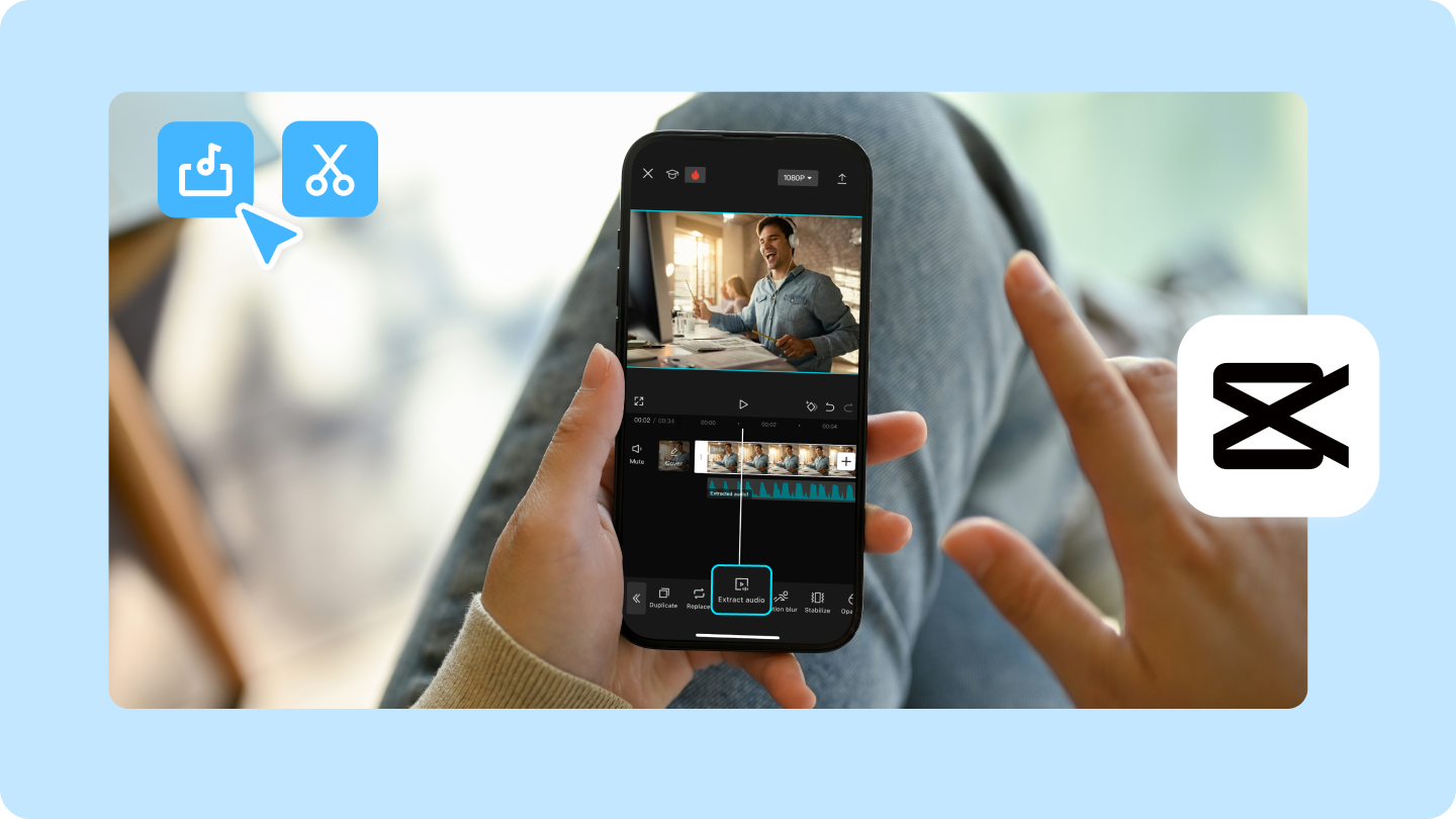 extract audio from video iphone